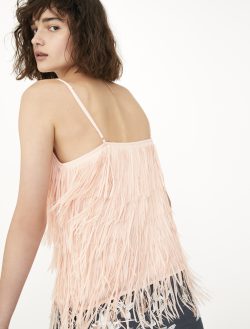 Fringed top