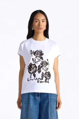 T - SHIRT ΜΕ ΛΟΥΛΟΥΔΙ